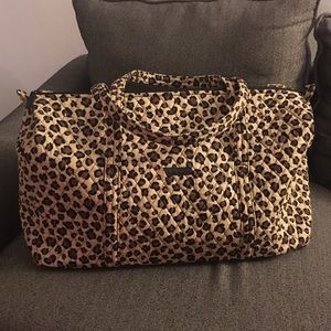 Vera Bradley Large Duffel in Leopard